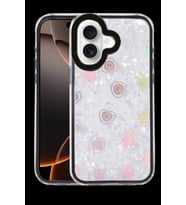 Pilelistore   Apple iPhone 16 Lumi Desenli Kapak - Siyah