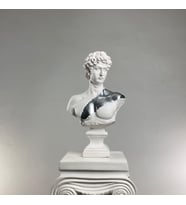 David 'Silver Belt' Dekoratif Heykel, Pop Art Roma Yunan Heykelleri