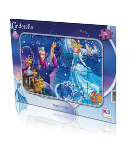 Ks frame puzzle Cindrella 24 prç. CRL-704