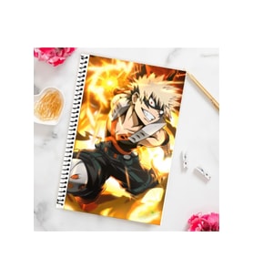 Katsuki Bakugo My Hero Academia Anime Defter
