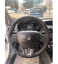 Renault Fluence Megane 3 Kangoo 2009- 2016 NOKTA KARBON SİYAH İPLİ