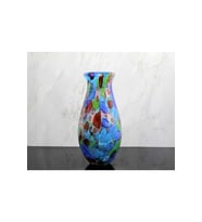 Kişiye Özel Murano Cam Vazo - 34x15cm