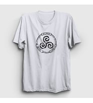 Presmono Unisex Beyaz Alpha Beta Omega Dizi Teen Wolf T-Shirt 330020tt (Beyaz)