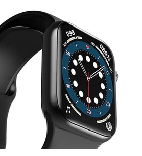 Full Ekran HW12 Smartwatch Siyah Akıllı Saat