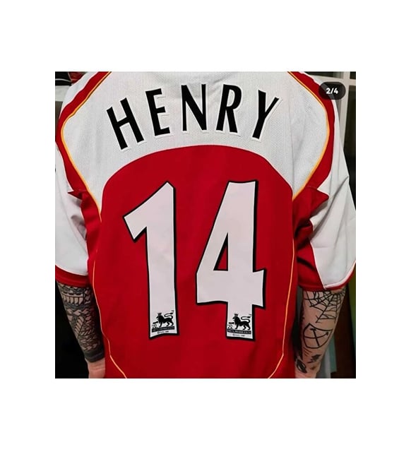 Arsenal Sezonu Thierry Henry Özel Nostalji Forması