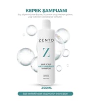 Zento Haır Scalp Antı Dandruff Kepek Şampuanı 250 ml 8680671060798