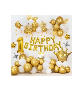 Happy Birthday Folyo Balon Doğum Günü Seti