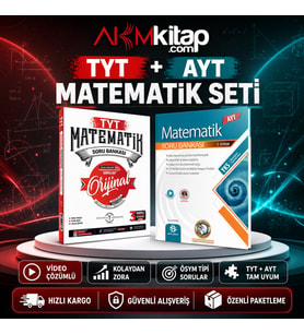 Orijinal Yayınları TYT Orijinal Matematik ve Bilgi Sarmal AYT Matematik Soru Bankası Seti 2 Kitap