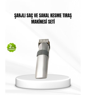 Northcity Şarjlı Saç ve Sakal Kesme Makinesi – Paslanmaz Çelik Bıçak, Ayarlanabilir Başlık ve Kablosuz Performans