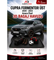 Cupra Formentor ÜST 2020 - 2023 Araca Özel 3D Bagaj Havuzu