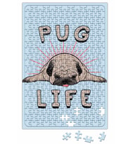 Pug Life Köpek Puzzle 240 Parça Yapboz