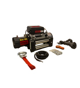 MXO 13000 LB ÇELİK HALATLI 12V KOLLU TAMBUR ( 26MT HALAT )
