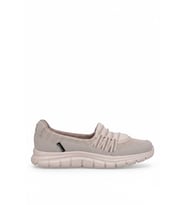 King Paolo K5226 Familia Kadın Memory Foam Casual Ayakkabısı Bej