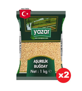 Yazar Aşurelik Buğday 1 Kg. x 2 Paket