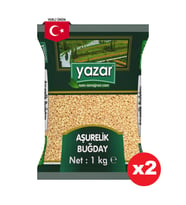 Yazar Aşurelik Buğday 1 Kg. x 2 Paket