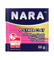 Nara Polimer Kil 55 Gram PM18 Hot Pink x 6 Adet