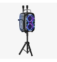 M427 Premium Çift Mikrofonlu 650W Ekstra Bas Bluetooth Hoparlör