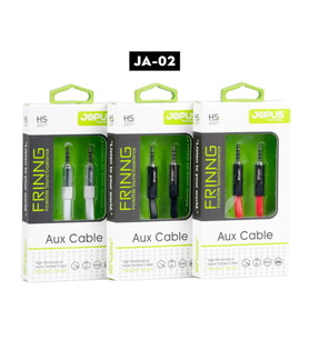 Jopus Frinng 3.5 mm-3.5 mm AUX Bağlantı Kablosu Siyah A Kalite JA-02