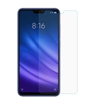 Xiaomi Mi 8 Lite Uyumlu Ekran Koruyucu Screen Protector Tempered Glass Kristal Netliğinde %100 HD Görüntü, Yüksek Kalite Kırılmaz Temperli Cam (Şeffaf)