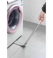 Mikrofiber Başlıklı Girintili Yüzey Dip Köşe Raf Temizleme Mopası