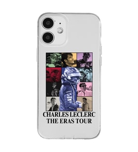 Iphone 12 Uyumlu Charles Leclerc Tasarımlı Şeffaf Telefon Kılıfı