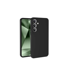 Northcity Samsung Galaxy S24 FE Uyumlu Kılıf Nano içi Kadife Silikon - Siyah