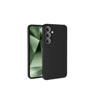 Northcity Samsung Galaxy S24 FE Uyumlu Kılıf Nano içi Kadife Silikon - Siyah