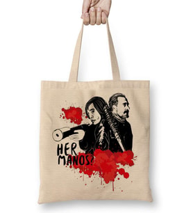 Hermanos Anton e Negan Bez Çanta Uzun Saplı
