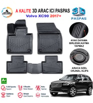 Volvo XC90 3D Paspas Havuzlu Pro 2017 Sonrası