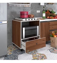 Kenzlife ocak dolabı nevresel cvz 85*70*60 XLARGE çekmeceli hazır mutfak klasik setüstü ocak için sabit tabla (Karışık)