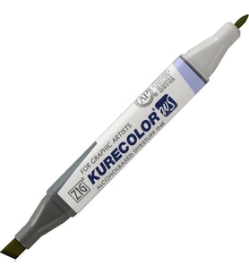 ZIG KURECOLOR KC-3000 545 (544) TWIN S MARKER KALEM OLIVE GREEN