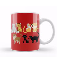 Cat Lover Gifts For   MEN Kupa Bardak Porselen