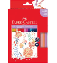 Faber-Castell Altıgen Kuru Boya Kalemi 15+3 Pastel Renkler