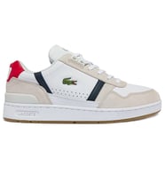 Lacoste SPORT T-Clip Hakiki Deri Erkek Beyaz Sneaker