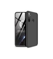 Realme 5 Uyumlu Kılıf Zore Ays Kapak (Siyah)