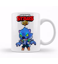 Werewolf Leon Brawl Stars  Tasse Kupa Bardak Porselen
