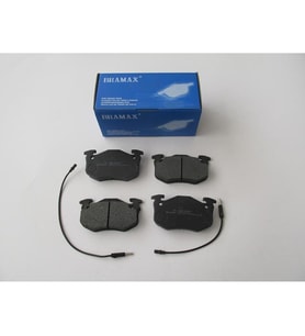 CITROEN SAXO- 96/00; ARKA FREN BALATASI (2 KABLOLU)(DİSK) (105X54,9X11)(BRAMAX) 4254.42 1606-6360A