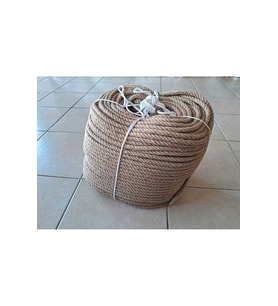 JÜT HALAT 20 METRE HASIR HALAT 10 MM KENDİR HALAT İP DEKORATİF JÜT DOĞAL HALAT (Çok Renkli)