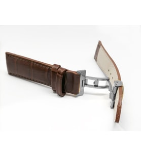 Hertür Saate Uygun  Kelebek  Toka   22 mm  Kahverengi   Kordon ....2