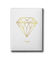 Golden Diamond Canvas Tablo MİND210