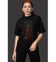 The Weeknd Rapper Baskılı Unisex Oversize Şarkıcı Tişört