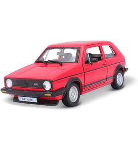 Bburago 1979 Volkswagen Golf Mk1 GTI Kırmızı 1:24 Model Araba