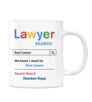 Lawyer Google Arama Motoru Avukat İsimli Kupa
