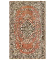Eşsiz Vintage El Yapımı Halı 167x270 cm 9895