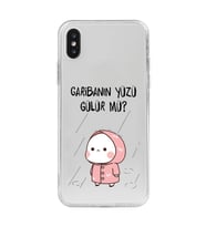 Iphone XSMAX Uyumlu Garibanın Yüzü Gülür mü? Tasarımlı Şeffaf Telefon Kılıfı