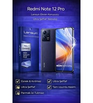 LENSUN Redmi Note 12 Pro Ultra Şeffaf Ekran Koruyucu Film