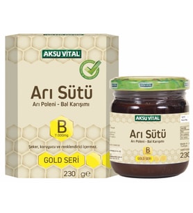 Aksuvital Arı Sütü Bal Polen Karışımı Bebe Doz