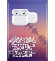 Bluetooth Kulaklık 3. Nesil Ios Android Uyumlu Yeni Nesil Wireless Charge