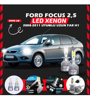 Ford Focus 2.5 2008-2011 Uzun Far Uyumlu Şimşek Etkili Led Xenon Performance Series H1
