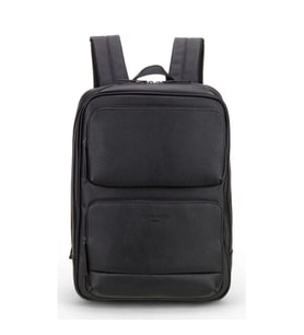 PIERRE CARDIN 01PC00106-S LAPTOP BÖLMELİ SUNİ DERİ SIRT ÇANTASI SİYAH
